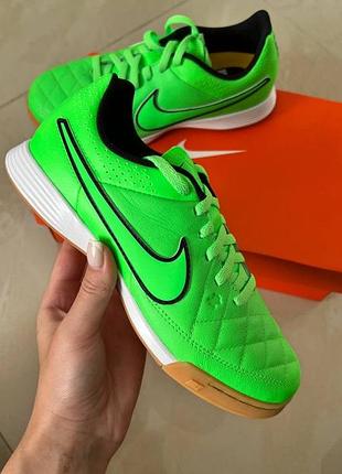 Футзалки — nike tiempo genio leather ic  оригінал