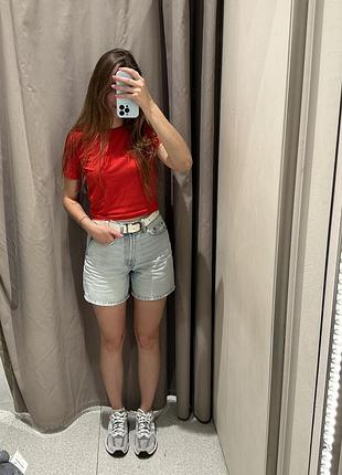 Джинсові шорти блакитні zara