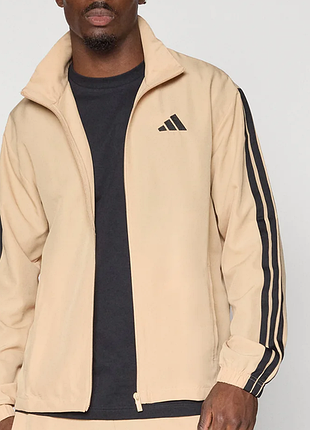 Оригінал adidas 3-stripes woven track top kb6235 вітровка