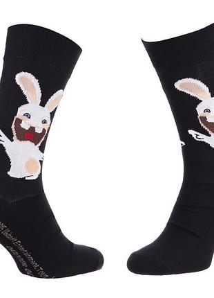 Носки lapins cretins lapin bras ouvert черный дит 39-42