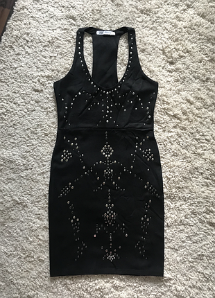 Черное платье herve leger