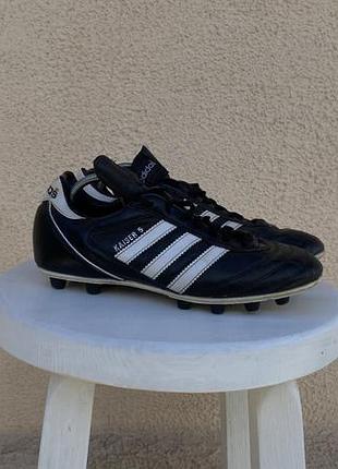 Adidas kaiser чоловічі шкіряні футбольні бутси оригінал 40 розмір