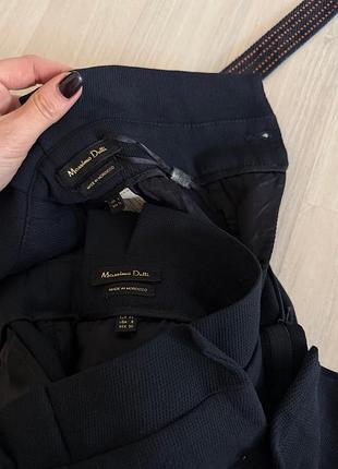 Темносині брюки massimo dutti 3