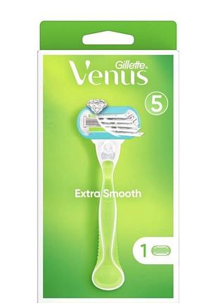 Станок для гоління жіночий venus extra smooth embrace з 1 змінним картриджем