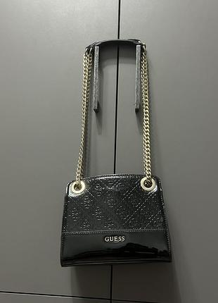 Сумка лакована шкіра guess оригінал
