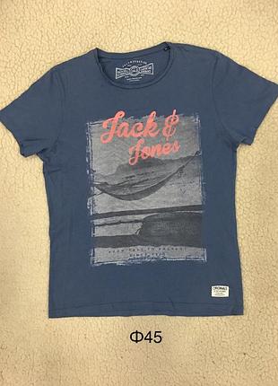 Футболка теніска сорочка чоловіча/жіноча jack & jones