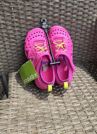 Аквашузи, сандалі, коралки crocs j2-33/34