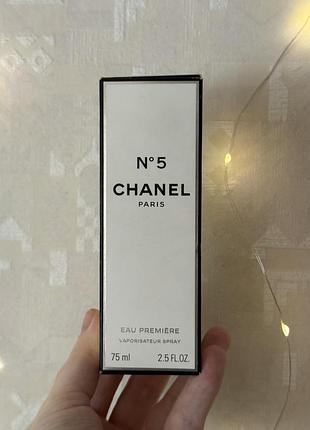 Chanel n°5 eau premiere edp (первая версия в высоком флаконе)