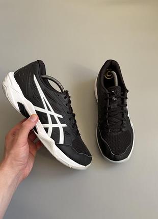 Тениснные кроссовки asics gel-rocket 11 black 43(27.5см) court gel-challenger gel-dedicate