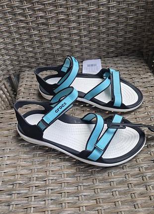 Сандалі, босоніжки для хлопчика crocs swiftwater j2-33/34