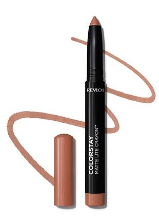 Матову помаду-олівець для губ revlon colorstay matte lite crayon 001