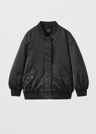 Бомбер zara куртка