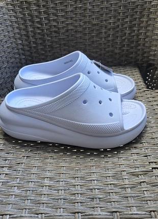 Очень удобные шлепанцы crocs crush w8, w9,w10