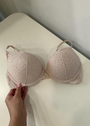 Мережевий бюстгальтер h&m 75с з push -up