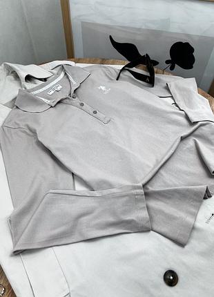 Фірмове поло в бежевому кольорі  u.s. polo assn.