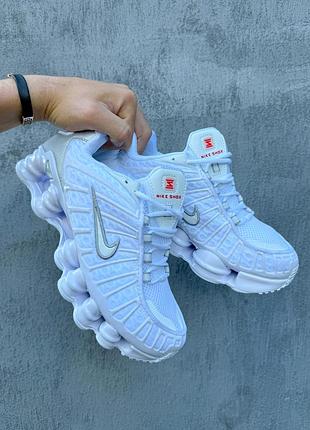 Nike shox tl white 3