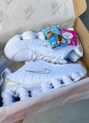 Nike shox tl white 8