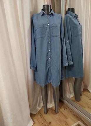 Джинсовое платье 👗 рубашка 2