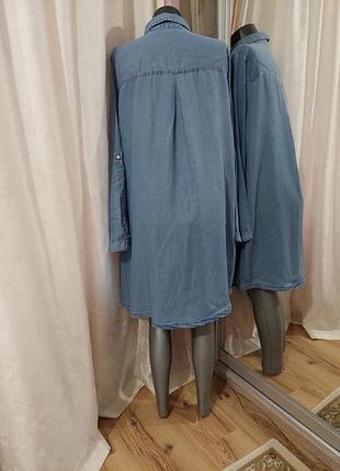 Джинсовое платье 👗 рубашка 3