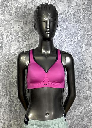 Nike топик 32d m размер женский спортивный розовый оригинал