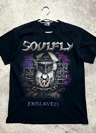 Футболка gildan soulfly enslaved