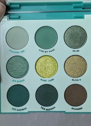 Палетка тіней colourpop just my luck palette