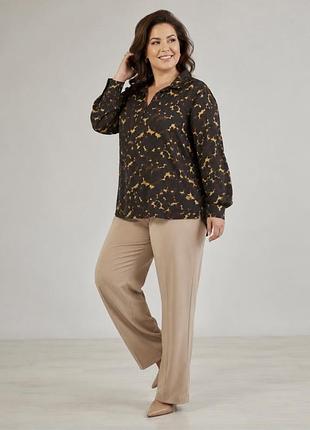 George жіноча сорочка блузка віскоза вільний крій великий розмір 24  3xl-6xl