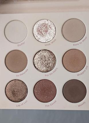 Палетка тіней colourpop nude mood palette