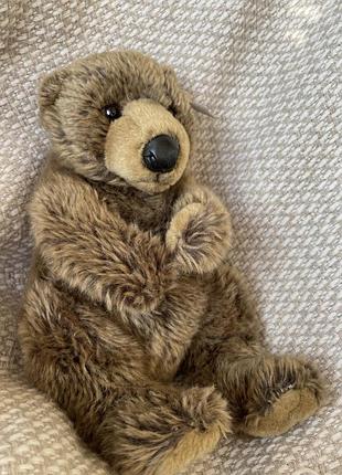 Колекційний плюшевий ведмедик гризлі bon ton toys wwf