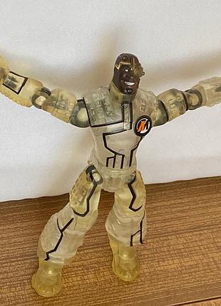 Оригинальная винтажная экшн-фигурка king night-ops a.t.o.m. 98 man/ hasbro/usa. 6