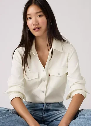 Нова джинсова сорочка фірми levi's розмір s