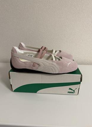 Балетки puma speedcat ballet rose suede 38(24cm) mostro