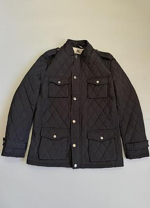 Стеганная куртка burberry london brit size m