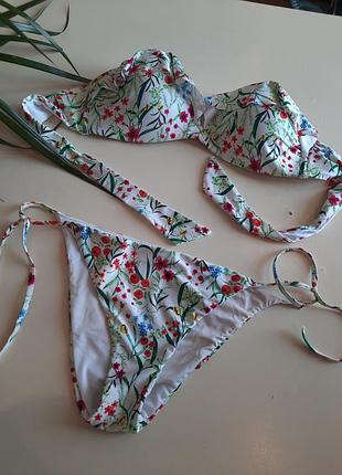 Красивий роздільний купальник розмір s/m