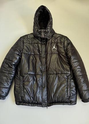 Пуховик nike jordan jumpman puffer jacket size xl  windrunner tech fleece