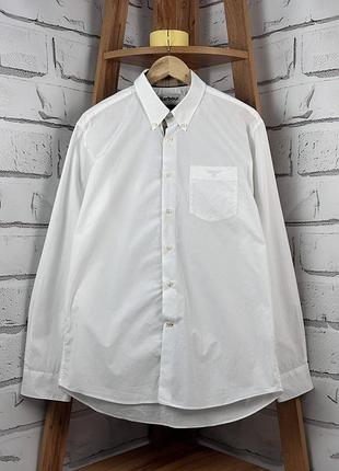 Сорочка barbour рубашка біла чоловіча розмір  л