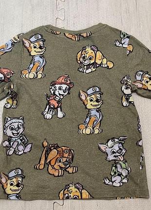 🐶 крута дитяча футболка h&m "paw patrol" з улюбленими цуценятами-рятівниками