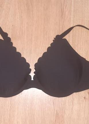 Бюстгалтер купальный женский h&amp;m черный 85d.