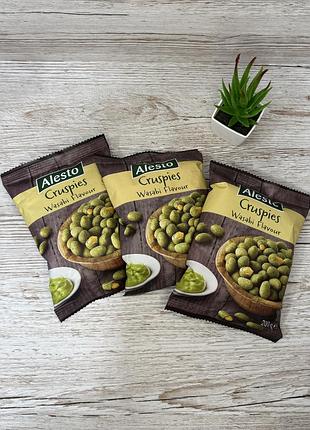 Арахіс у хрусткій скоринці alesto cruspies wasabi васабі 200 г