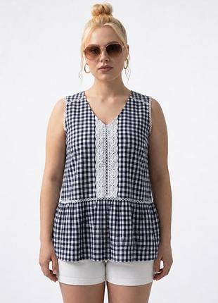 Хорошая блузка из натурального хлопка marks &amp; spencer
