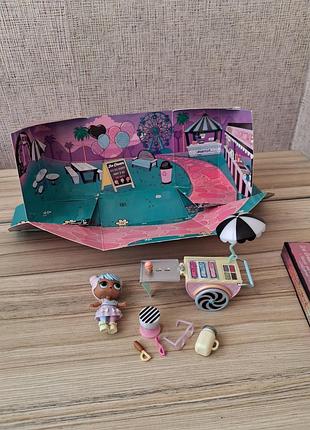 Стильний інтер'єр лол візок з морозивом бон бон lol surprise furniture ice cream pop-up bon bon mga