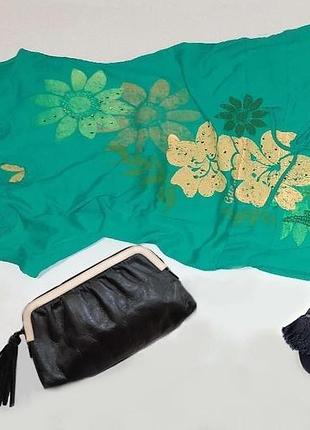 Детская одежда яркая подростковая летняя майка туника с паетками стразами guess jeans размер xs хлопок