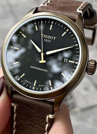 Чоловічий швейцарський годинник tissot gents xl automatic оригінал мужские швейцарские часы tissot gents xl automatic оригинал