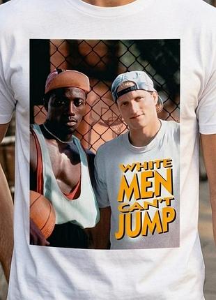 Вінтажна футболка white men can't jump / мерч 90s 🏀