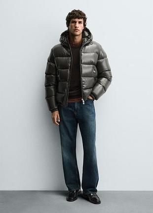 Куртка пуховик zara