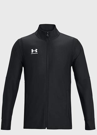 Under armourмужская черная спортивная кофта ua m's ch. track jacket /15060/