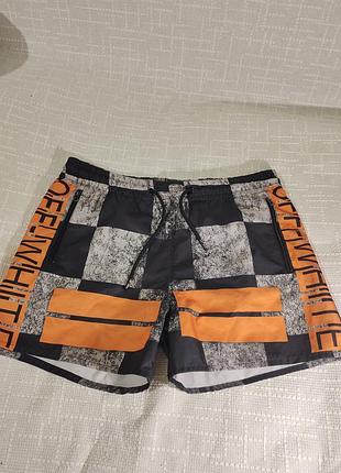 Пляжные шорты off white размер s