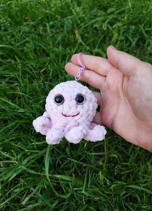 Вязаные игрушки осьминог