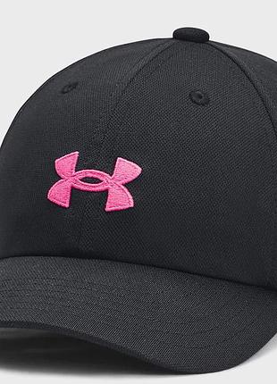 Кепка under armour girl's blitzing adj черный дит osfm