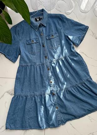 Джинмове коротке жіноче плаття boohoo